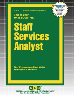 Front cover_Staff Services Analyst