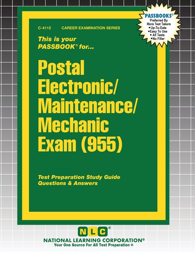 Front cover_Postal Electronic/Maintenance/Mechanic Examination (955)