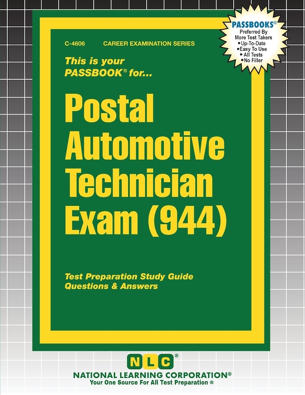 Front cover_Postal Automotive Technician Exam (944)