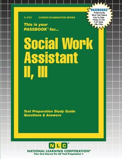 Front cover_Social Work Assistant II, III