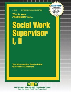 Front cover_Social Work Supervisor I, II