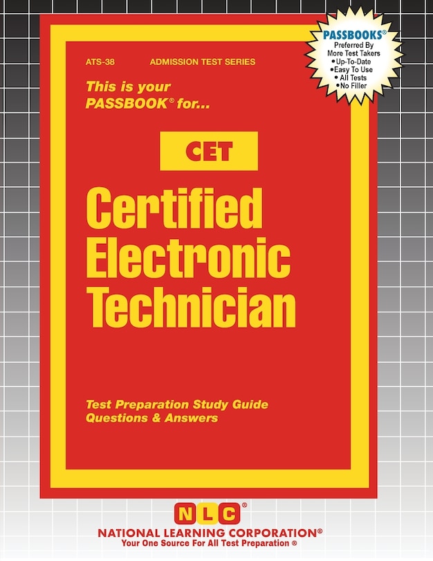 Front cover_Certified Electronic Technician (CET)