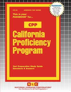 Front cover_California Proficiency Program (CPP)