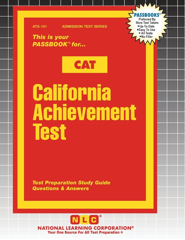 Couverture_California Achievement Test (CAT)