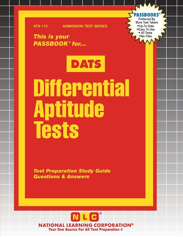 Front cover_Differential Aptitude Tests (DATS)
