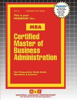 Front cover_Certified Master of Business Administration (MBA)