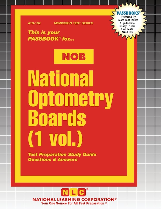 Couverture_National Optometry Boards (NOB) (1 vol.)
