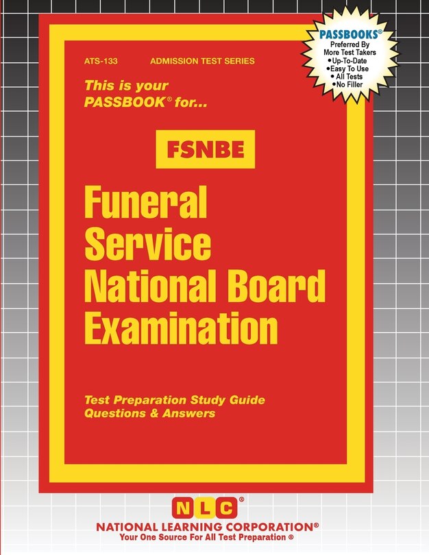 Couverture_Funeral Service National Board Examination (FSNBE)