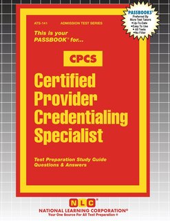 Front cover_Certified Provider Credentialing Specialist (CPCS)