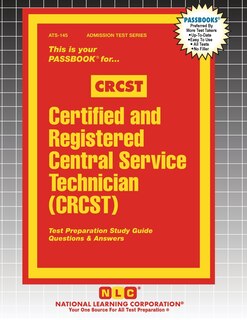 Front cover_Certified and Registered Central Service Technician (CRCST)