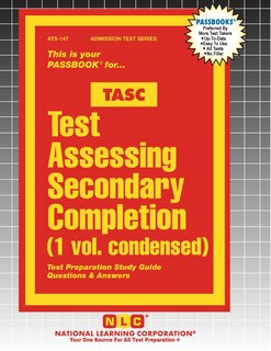 Front cover_Test Assessing Secondary Completion (TASC)