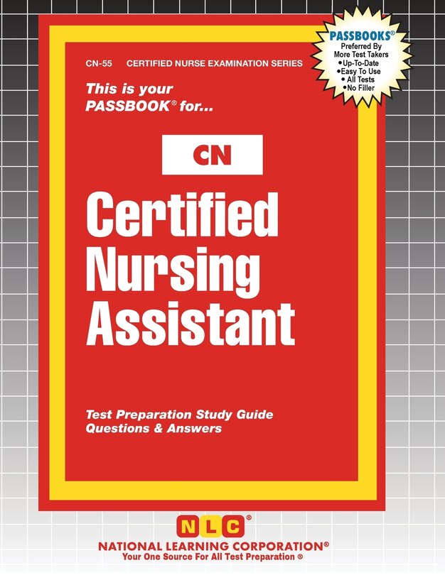 Front cover_Certified Nursing Assistant