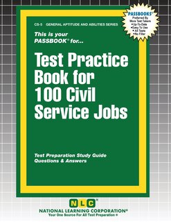 Front cover_Test Practice Book for 100 Civil Service Jobs