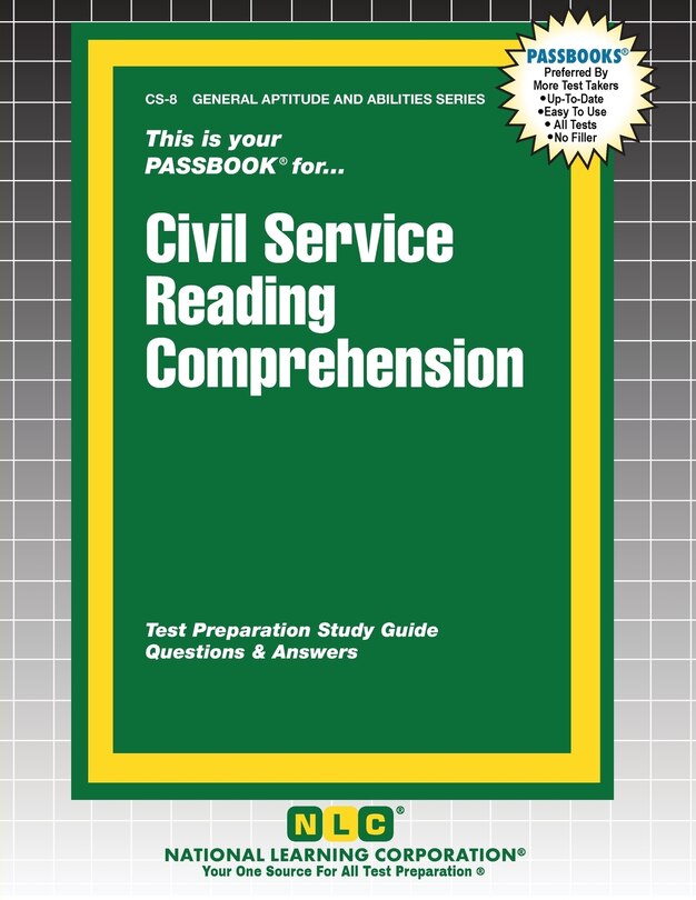 Front cover_Civil Service Reading Comprehension