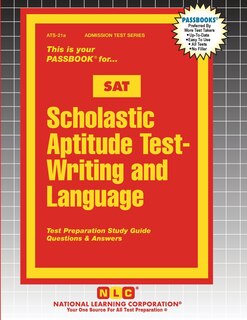 Front cover_Scholastic Aptitude Test (SAT) - Writing and Lanaguage