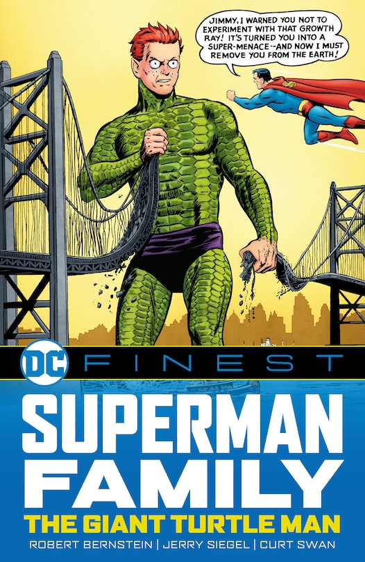 Couverture_DC Finest: Superman Family: The Giant Turtle Man