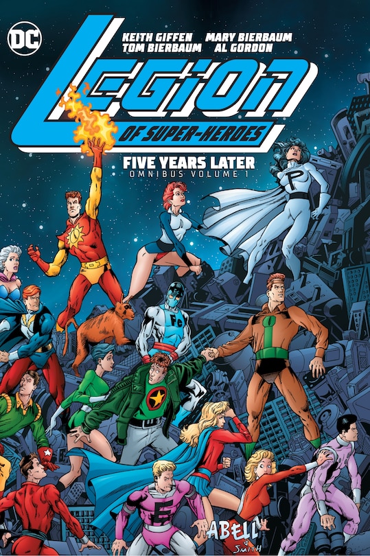 Front cover_Legion of Super-Heroes: Five Years Later Omnibus Vol. 1 (2025 Edition)