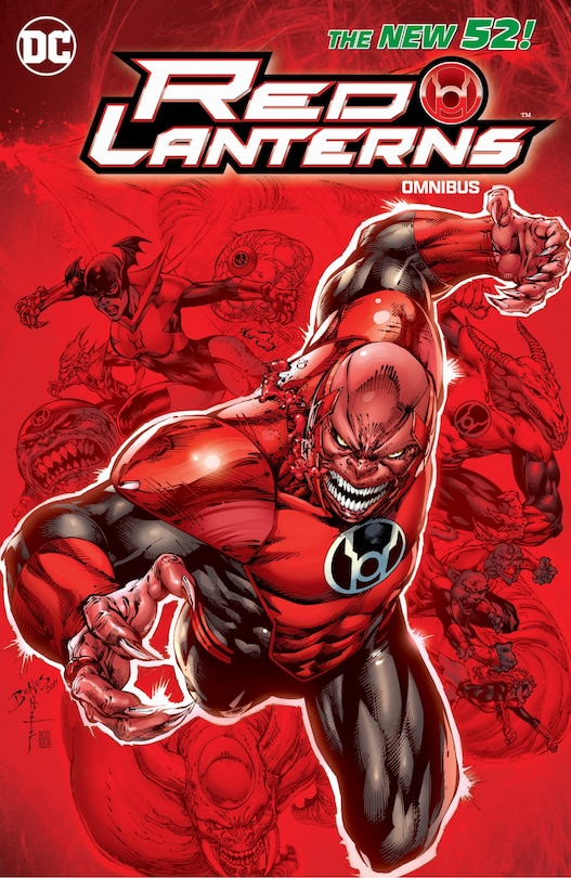 Front cover_Red Lanterns: The New 52 Omnibus