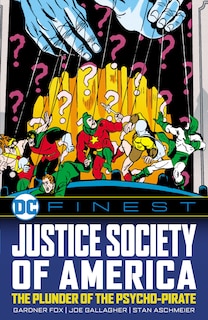 Front cover_DC Finest: Justice Society of America: The Plunder of the Psycho-Pirate
