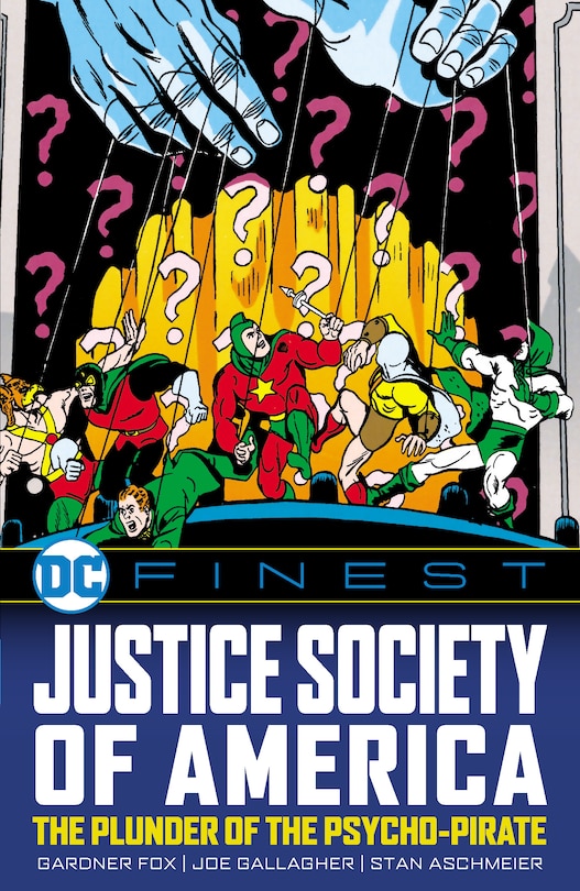 Front cover_DC Finest: Justice Society of America: The Plunder of the Psycho-Pirate