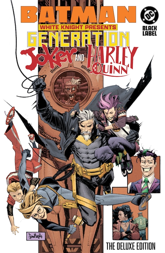 Front cover_Batman: White Knight Presents: Harley Quinn and Generation Joker: The Deluxe Edition