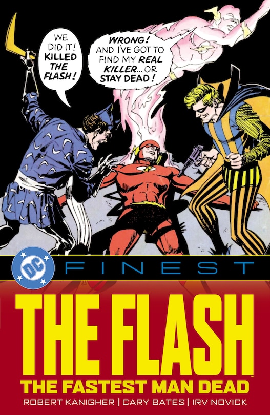 Front cover_DC Finest: The Flash: The Fastest Man Dead
