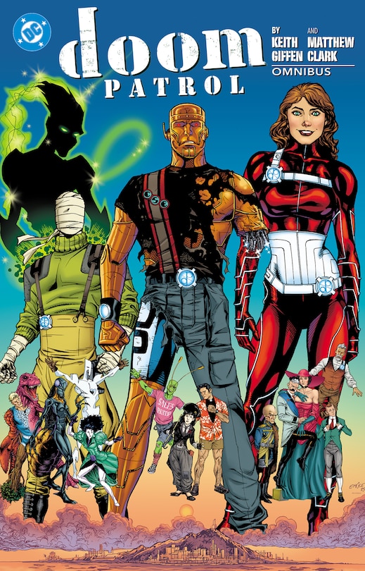 Front cover_Doom Patrol by Keith Giffen and Matthew Clark Omnibus
