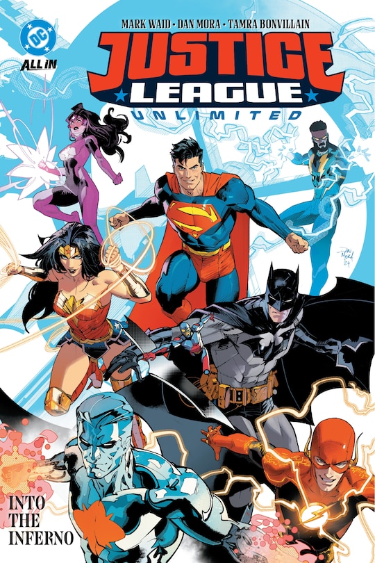 Front cover_Justice League Unlimited Vol. 1: Into the Inferno