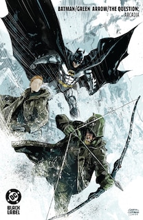 Front cover_Batman/Green Arrow/The Question: Arcadia