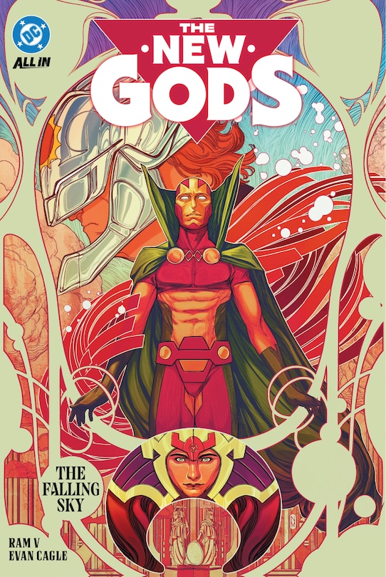 Front cover_The New Gods Vol. 1: The Falling Sky
