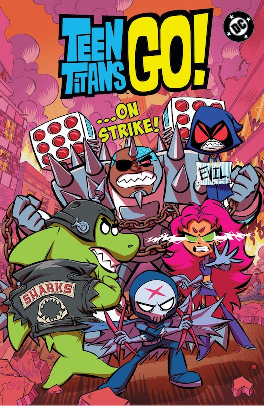 Couverture_Teen Titans Go! &hellip;On Strike!