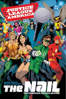 Front cover_Justice League of America: The Nail: The Complete Deluxe Edition (2026 Edition)