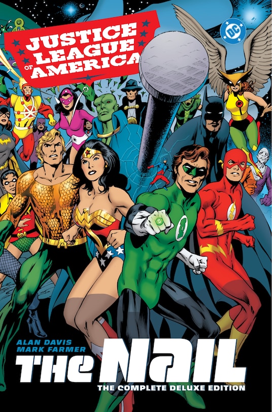 Front cover_Justice League of America: The Nail: The Complete Deluxe Edition (2026 Edition)
