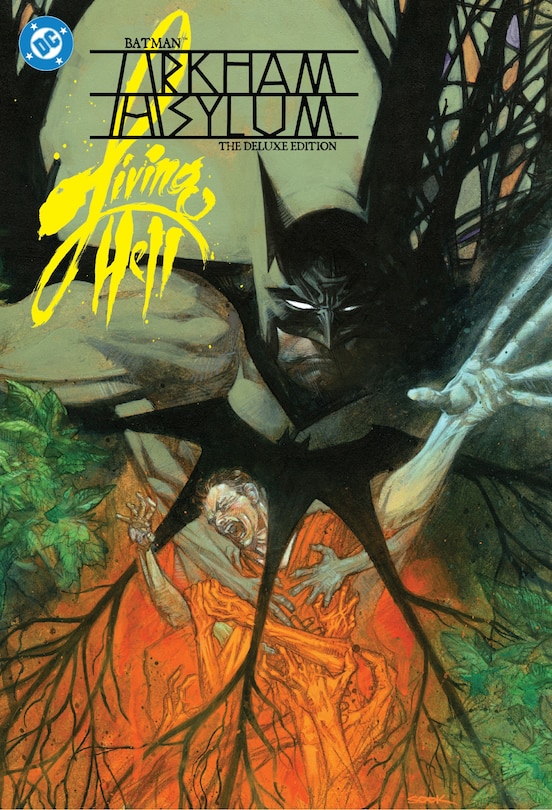Front cover_Batman: Arkham Asylum Living Hell Deluxe Edition (2025 Edition)