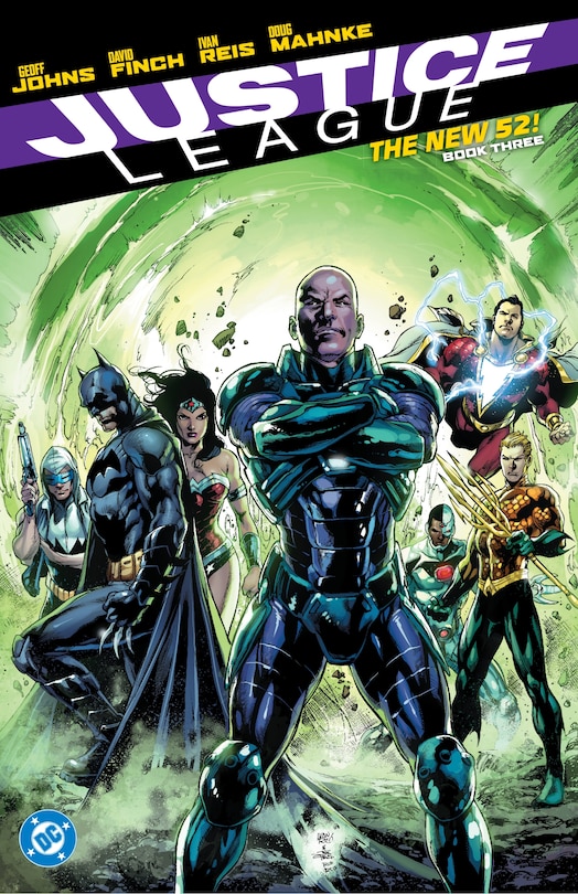 Front cover_Justice League: The New 52 Book Three