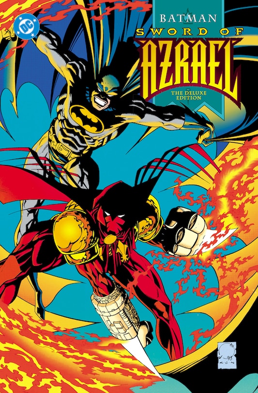 Front cover_Batman: Sword of Azrael: Deluxe Edition