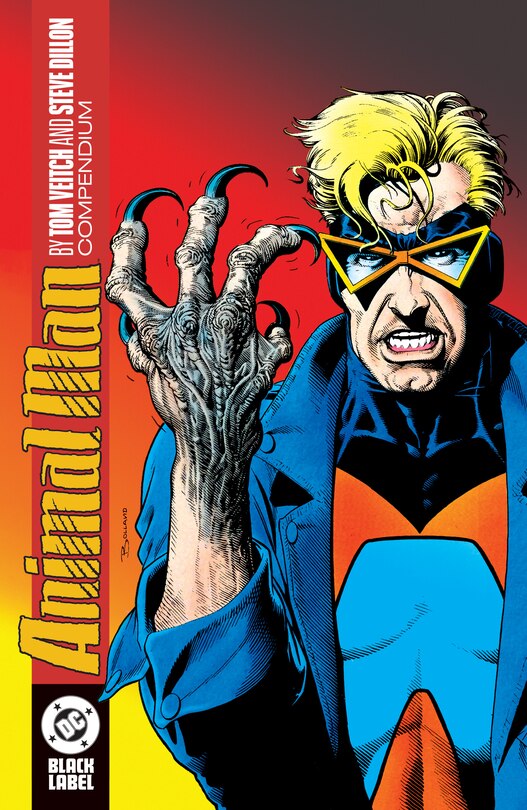 Front cover_Animal Man by Tom Veitch and Steve Dillon Omnibus