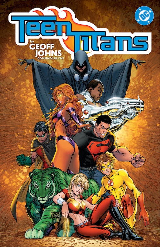Couverture_Teen Titans by Geoff Johns Compendium One