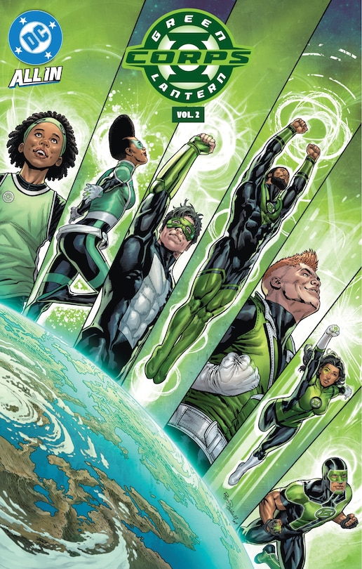 Front cover_Green Lantern Corps Vol. 2: New World Order