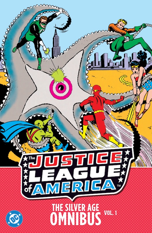 Front cover_Justice League of America: The Silver Age Omnibus Vol. 1 (New Edition)