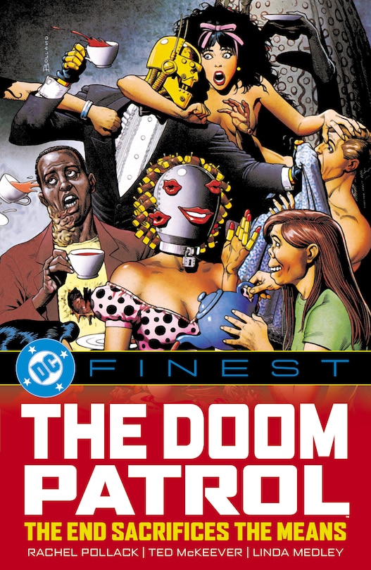 Front cover_DC Finest: Doom Patrol: The End Sanctifies the Means