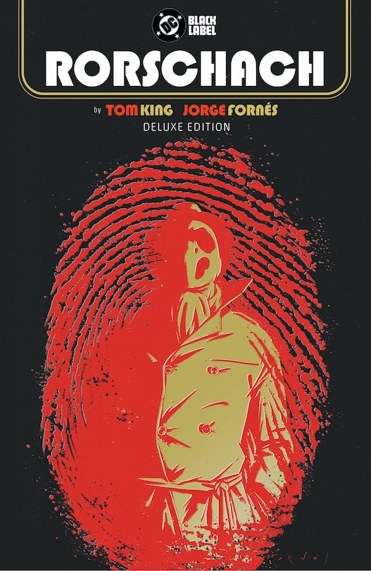 Front cover_Rorschach by Tom King and Jorge Fornes: Deluxe Edition