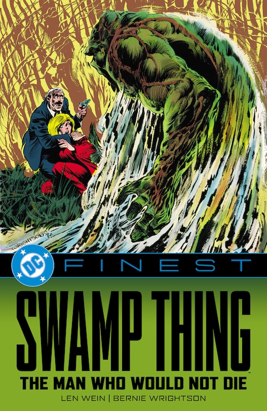Front cover_DC Finest: Swamp Thing: The Man Who Would Not Die