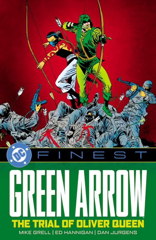 Front cover_DC Finest: Green Arrow: The Trial of Oliver Queen