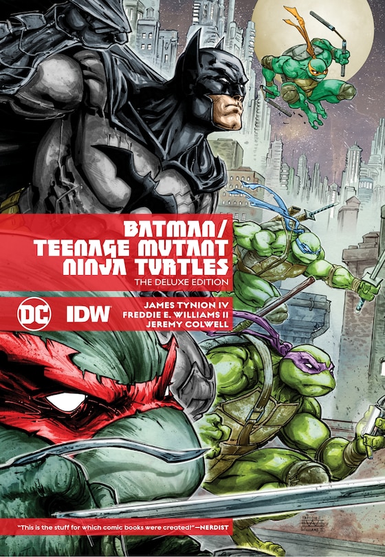 Couverture_Batman/Teenage Mutant Ninja Turtles Deluxe Edition (New Edition)