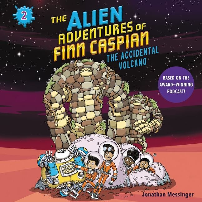 Couverture_The Alien Adventures of Finn Caspian #2: The Accidental Volcano