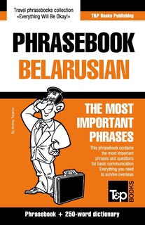 Couverture_Phrasebook - Belarusian - The most important phrases