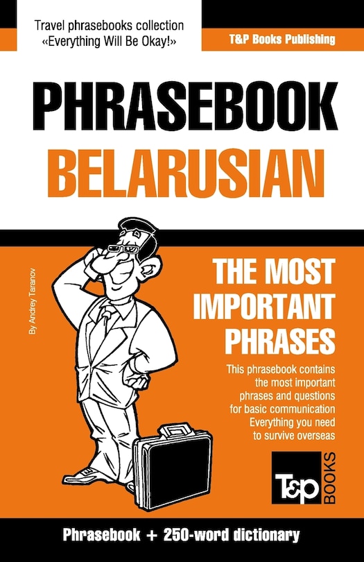 Couverture_Phrasebook - Belarusian - The most important phrases