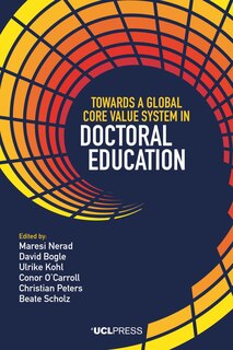 Couverture_Towards a Global Core Value System in Doctoral Education