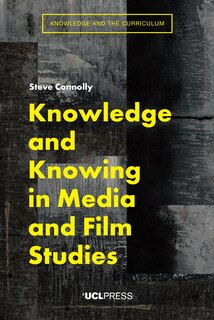 Couverture_Knowledge and Knowing in Media and Film Studies